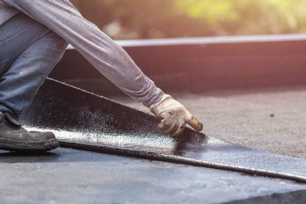 Professional Vapor Barrier Installation technician working in Hellertown, PA